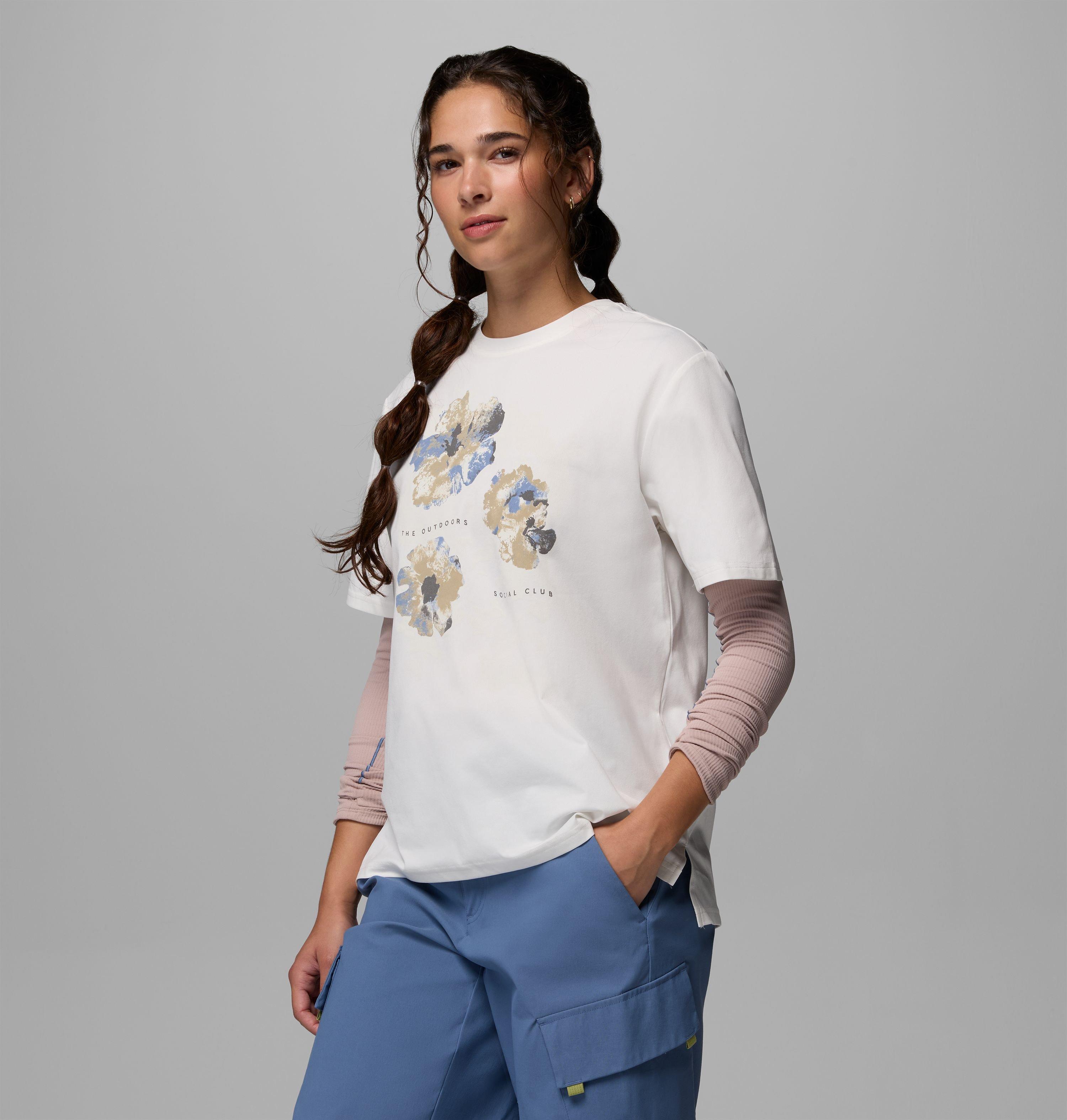 Women's Pomin Canyon Relaxed Graphic Short Sleeve Shirt 4