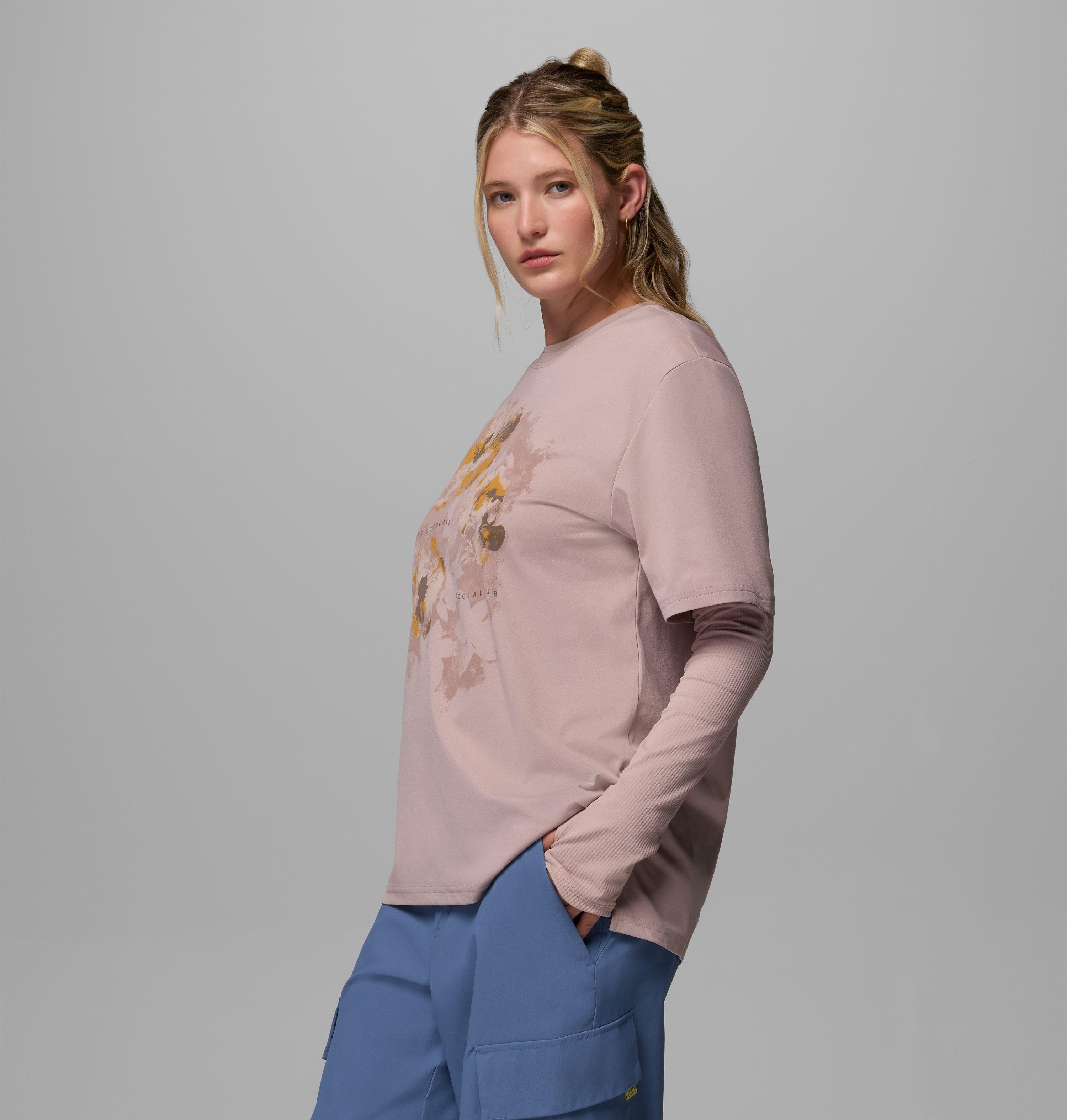 Women's Pomin Canyon Relaxed Graphic Short Sleeve Shirt | 649 | XL 4