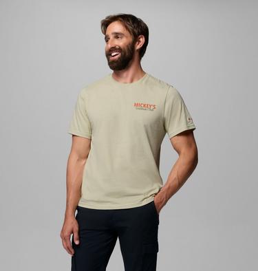 Men's CSC x Disney Graphic T-shirt, Color: Light Aloe, image 1