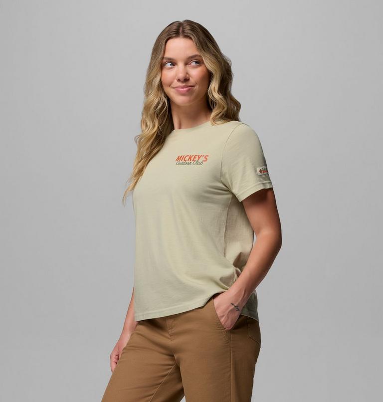 Women's CSC x Disney Graphic T-shirt, Color: Light Aloe, image 4