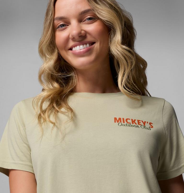Women's CSC x Disney Graphic T-shirt, Color: Light Aloe, image 5