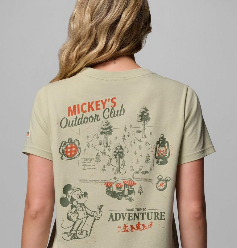 Women's CSC x Disney Graphic T-shirt, Color: Light Aloe, image 6