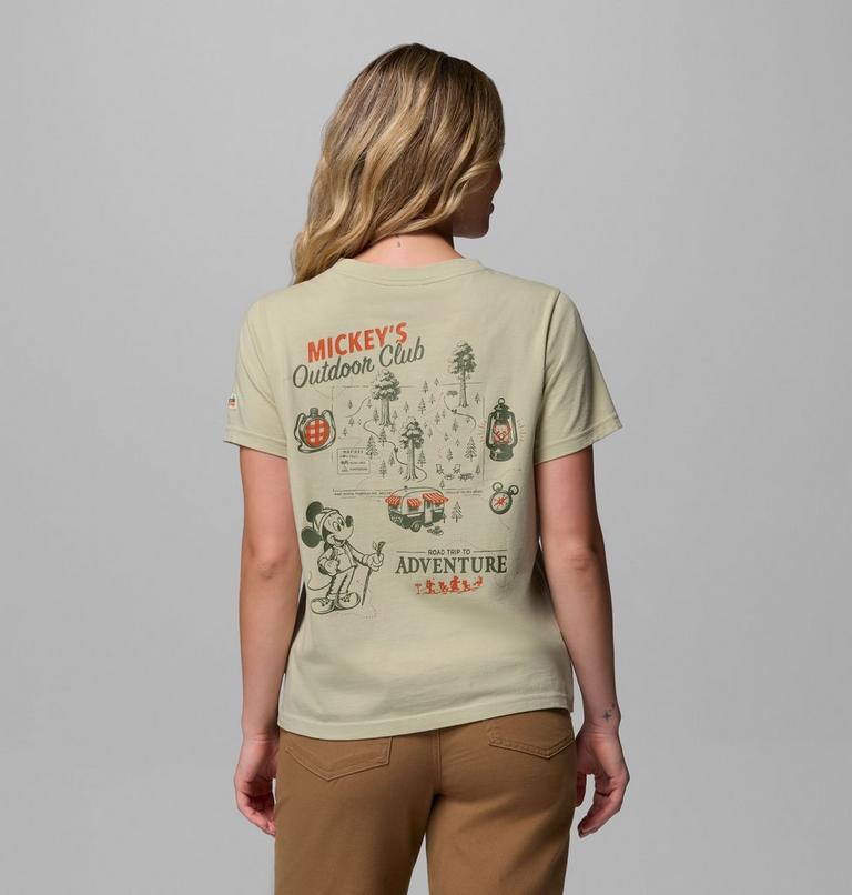 Women's CSC x Disney Graphic T-shirt, Color: Light Aloe, image 3