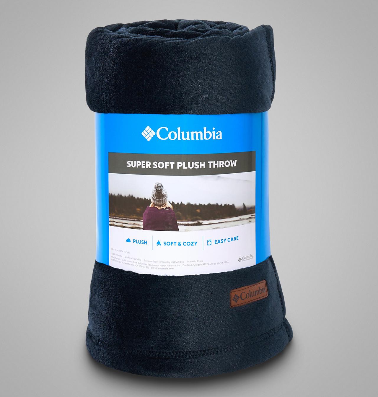Columbia Plush Throw 5