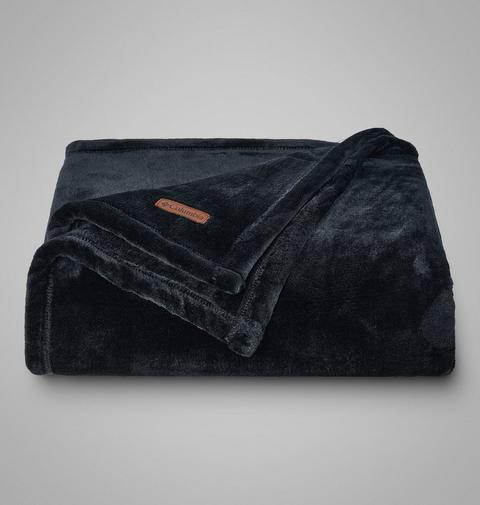 Плед Columbia Plush Throw, цвет: Чёрный