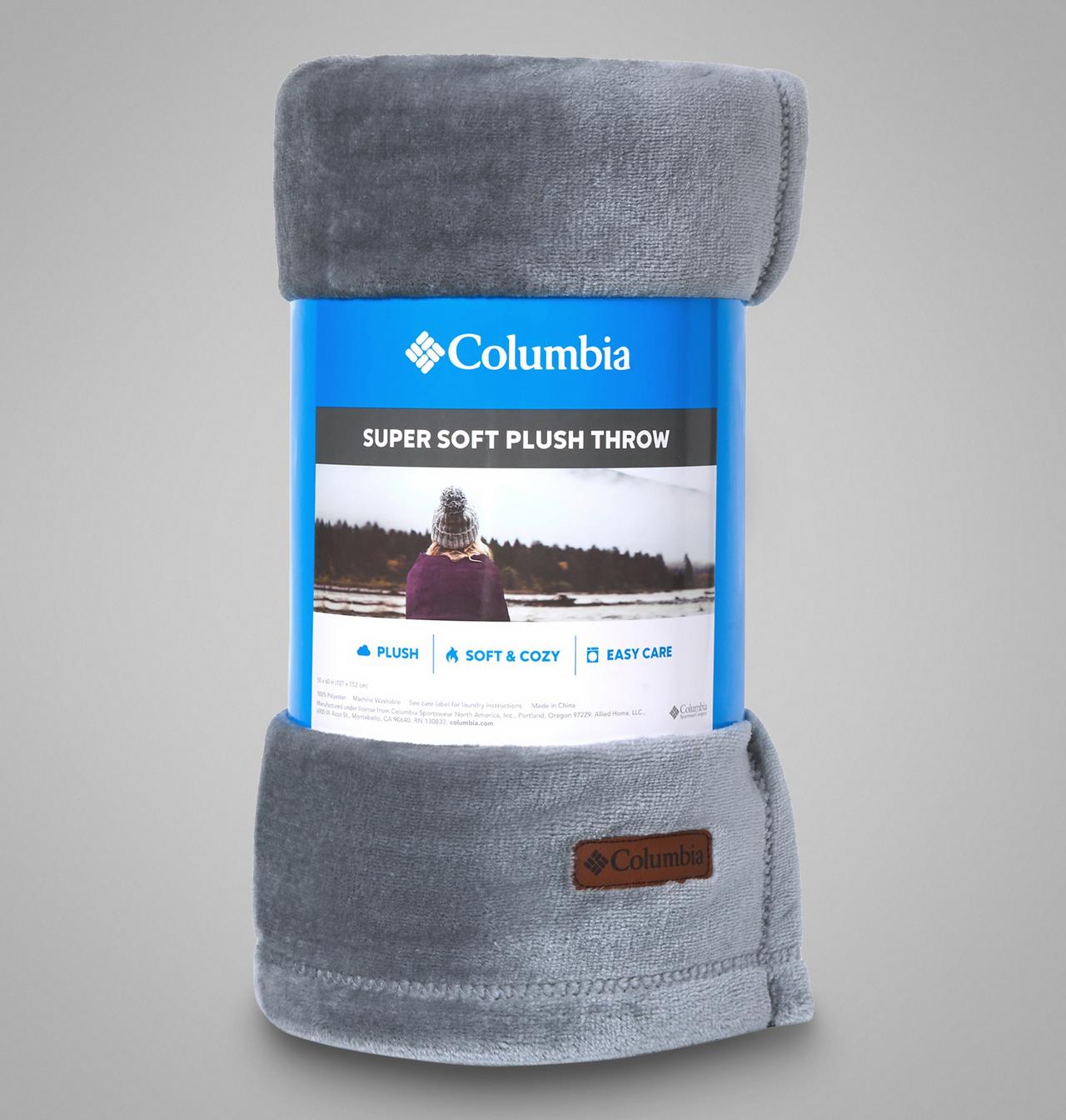 Columbia Plush Throw 2