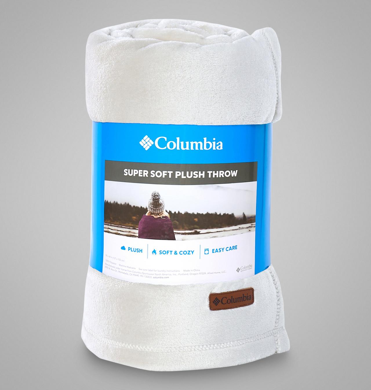 Columbia Plush Throw 5