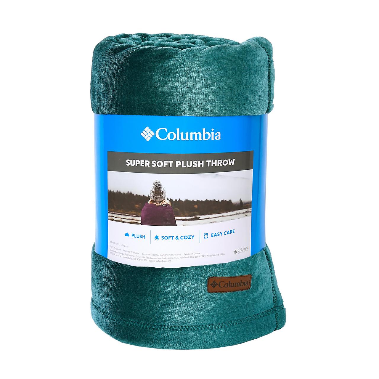 Columbia Plush Throw 4