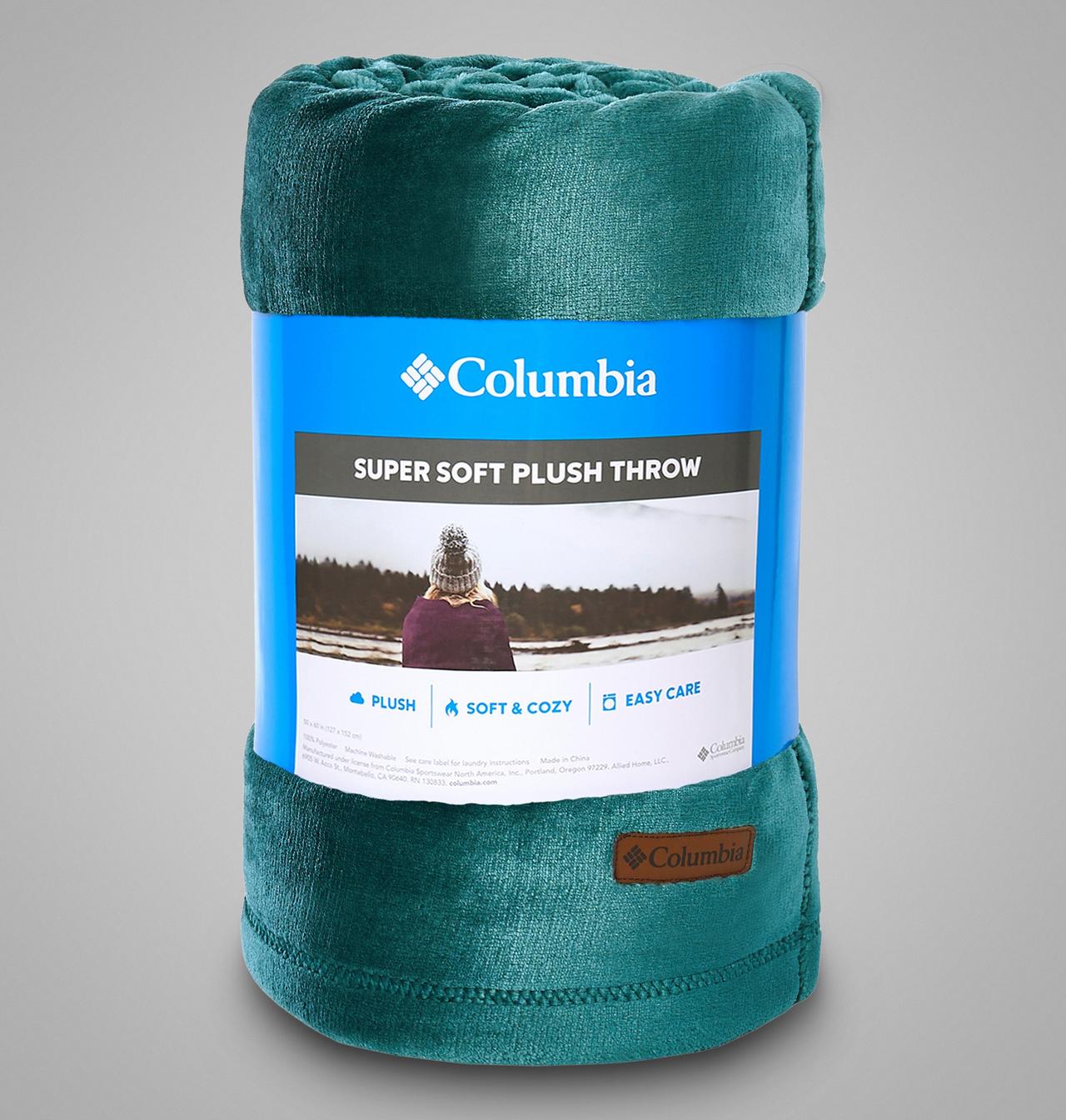 Columbia Plush Throw 5