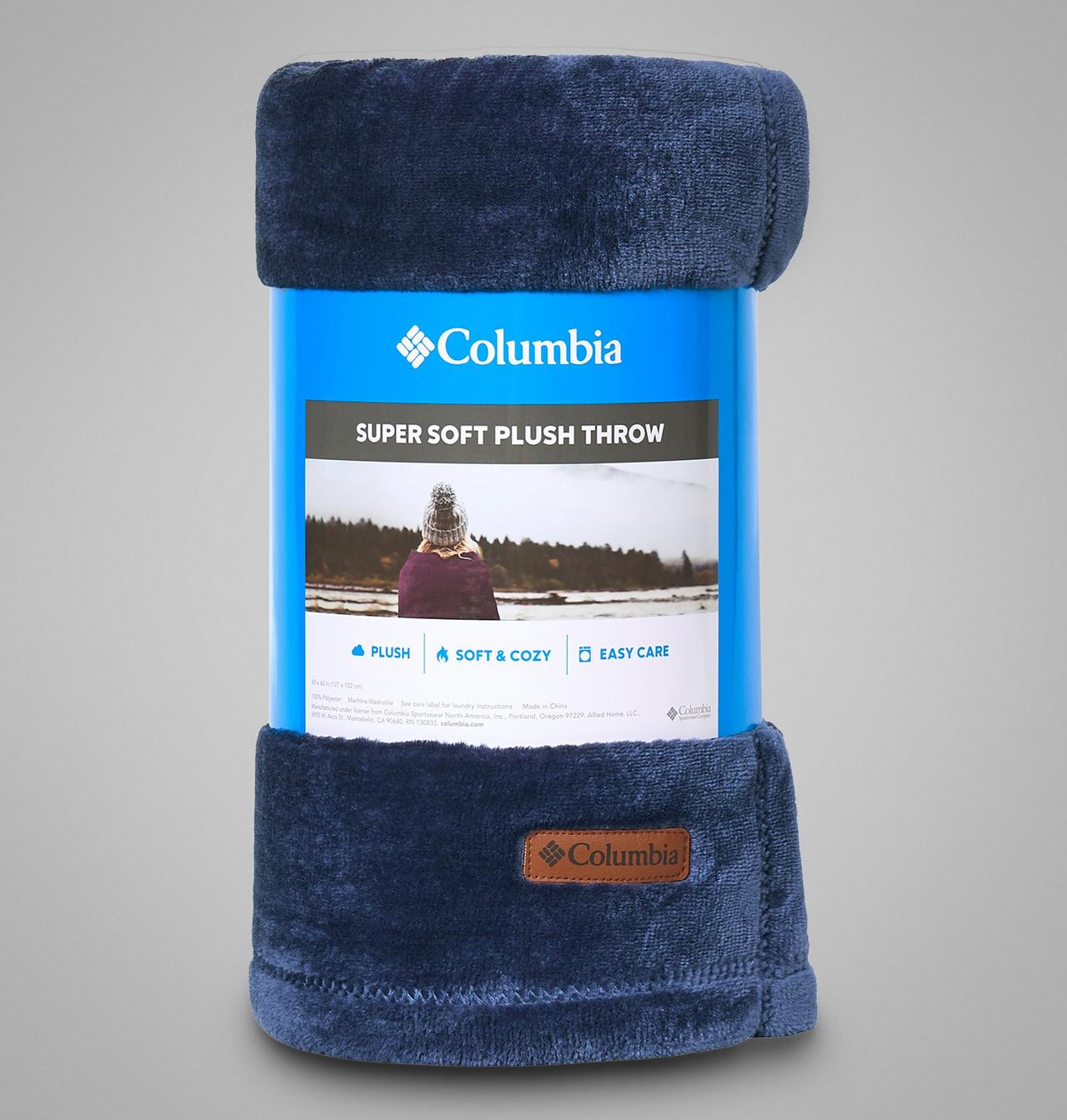 Columbia Plush Throw 2