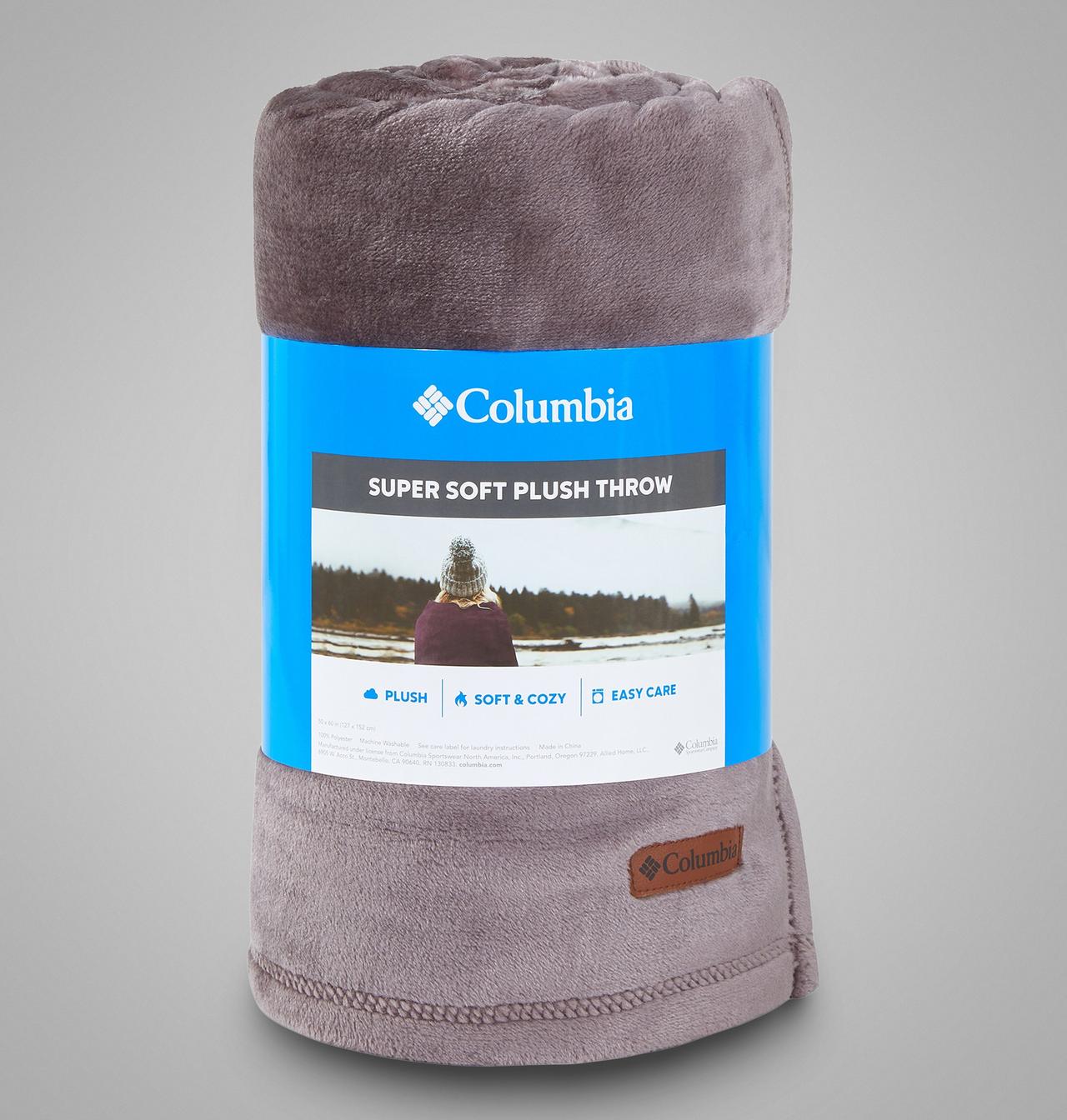 Columbia Plush Throw 2