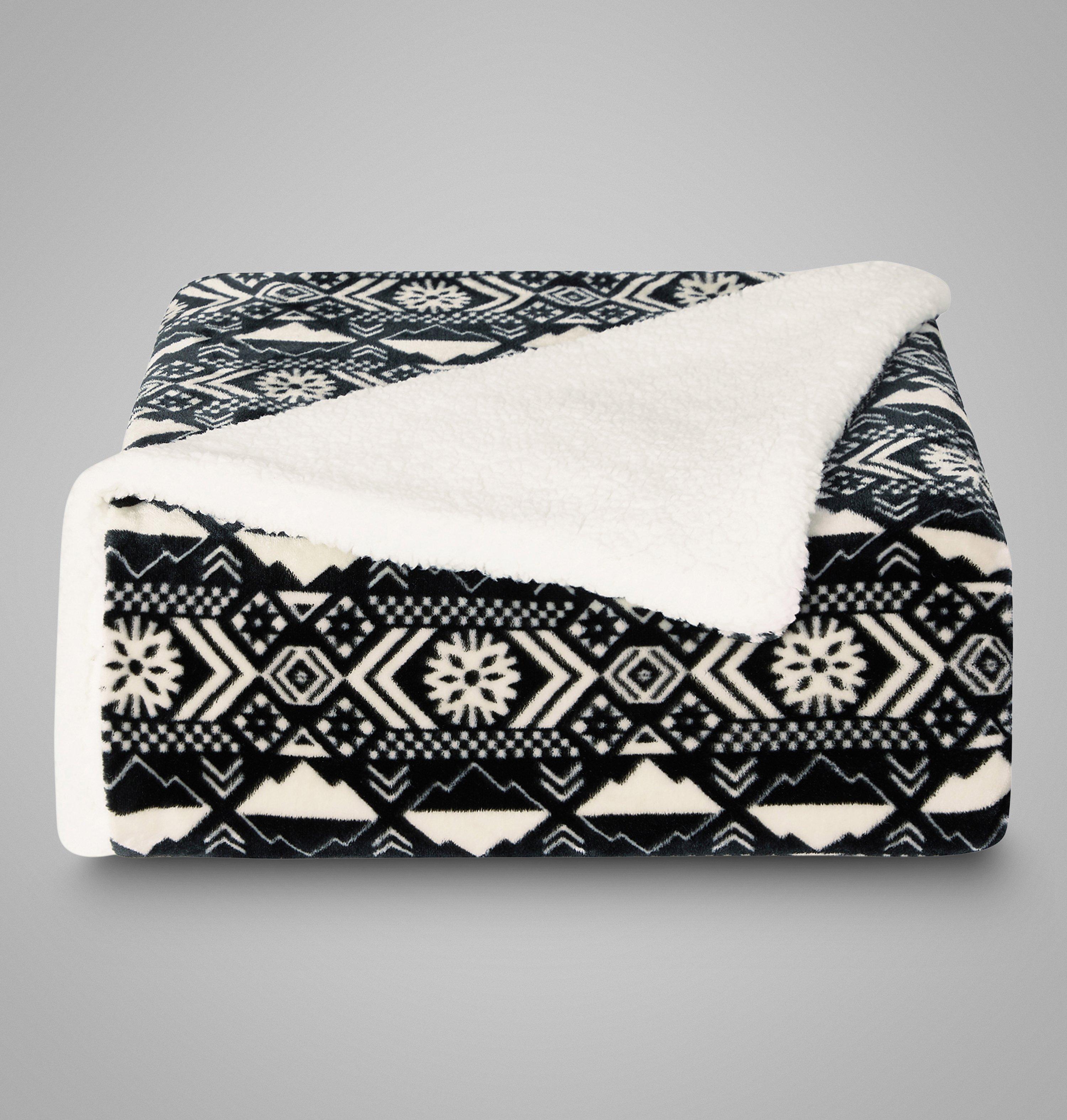 Cozy Sherpa Plush Throw 2