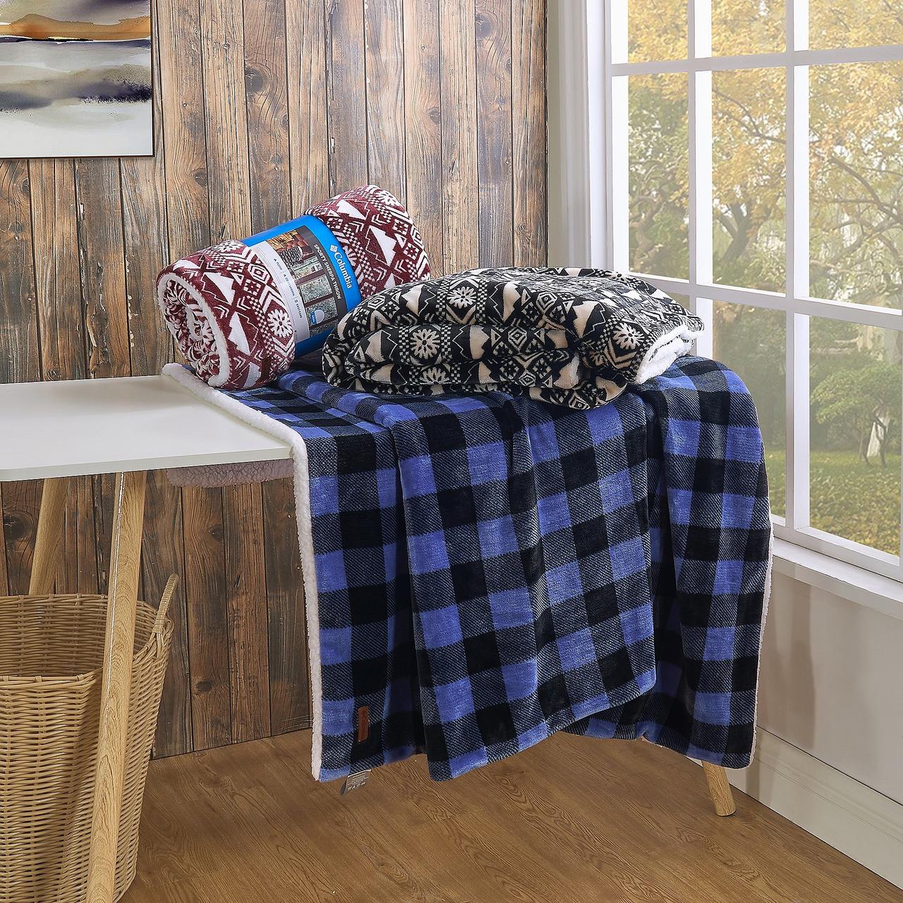 Cozy Sherpa Plush Throw 3