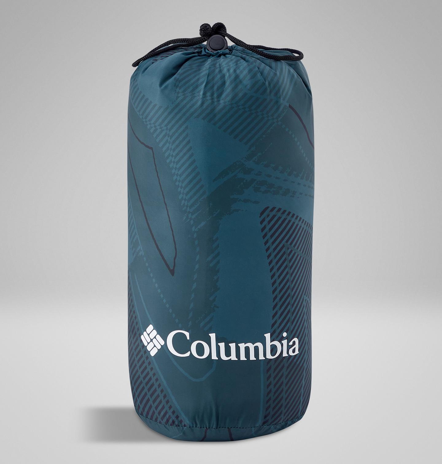 Плед Columbia Packable Down Alt Throw, цвет: Синий — фото 1