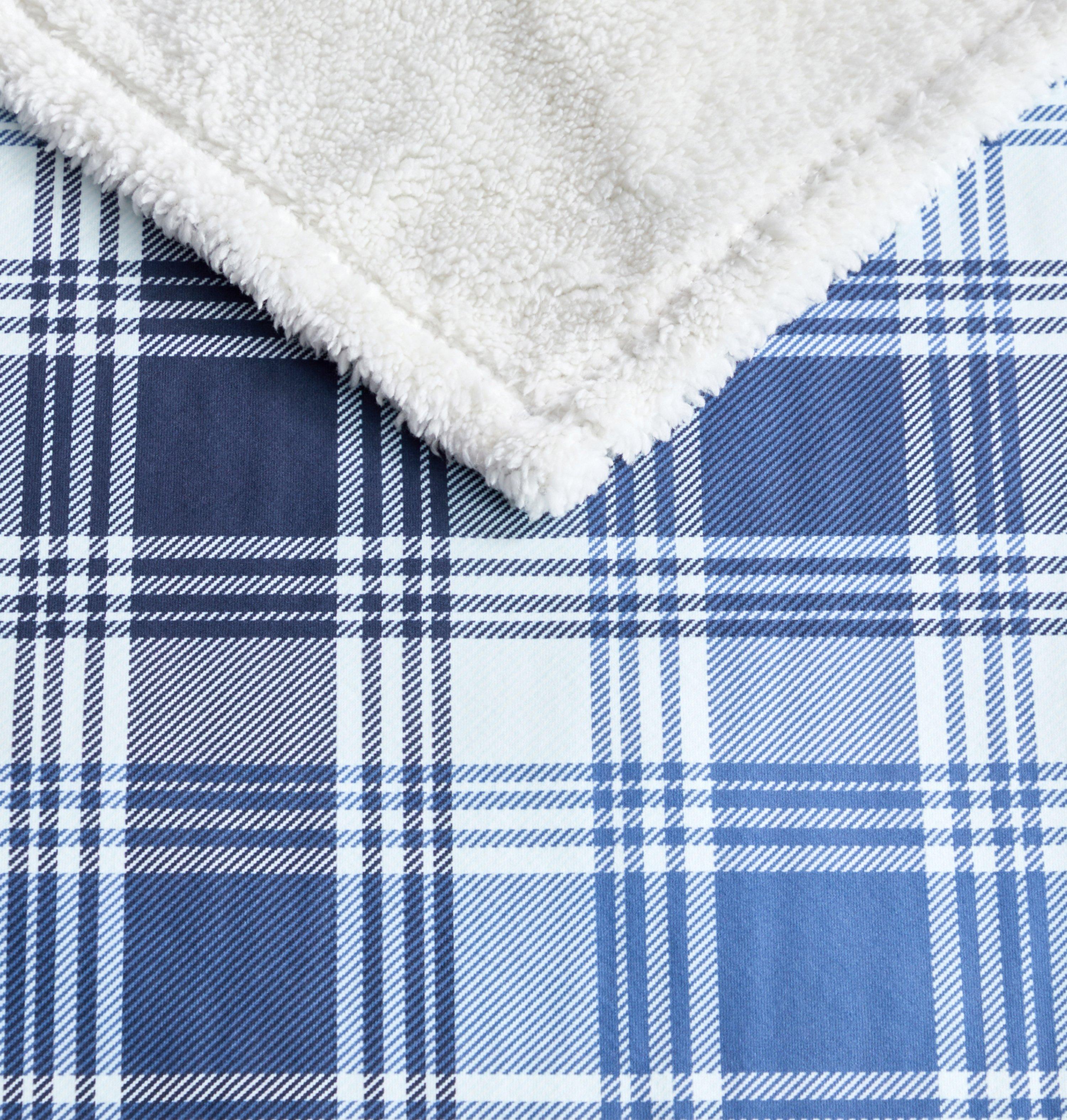 Flannel To Sherpa Throw 3
