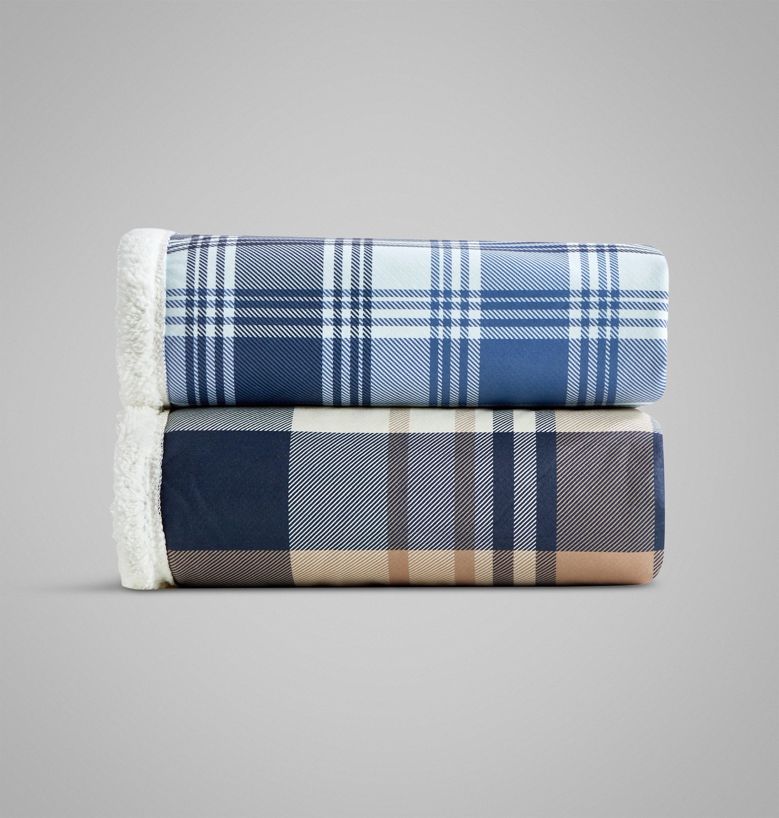 Flannel To Sherpa Throw 4
