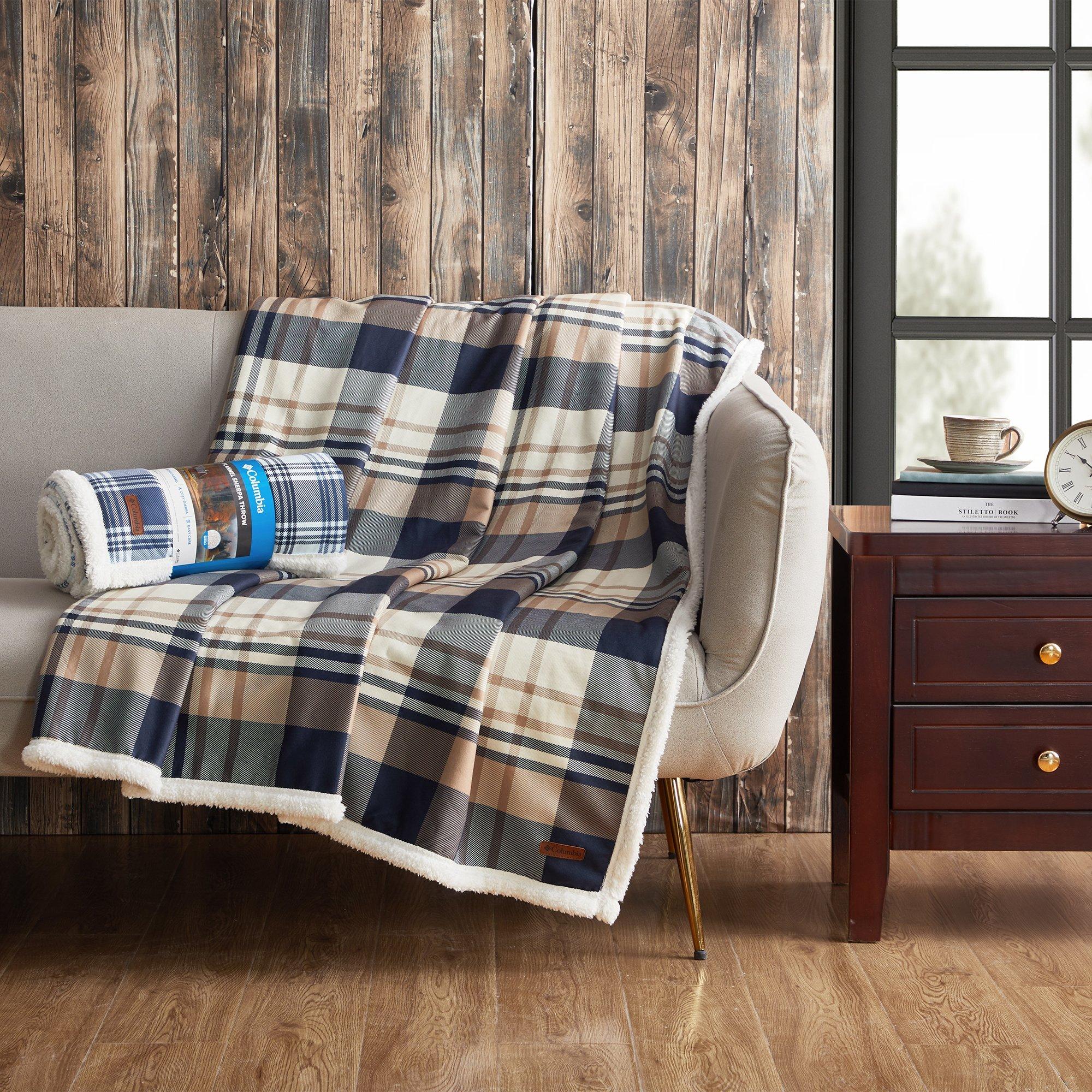Flannel To Sherpa Throw 5