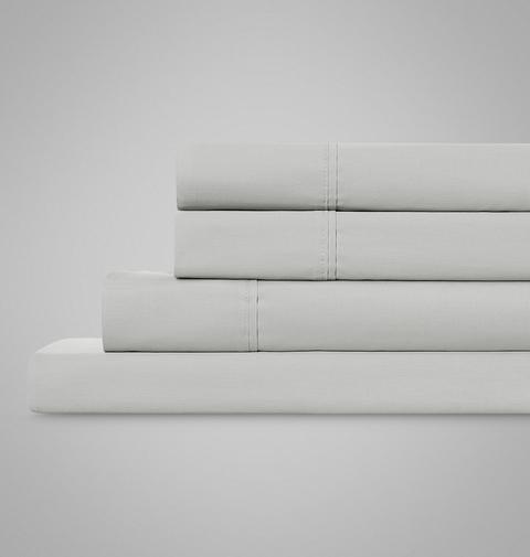 Комплект постельного белья из хлопкового перкаля Columbia Omni-Wick, King, цвет: Серый