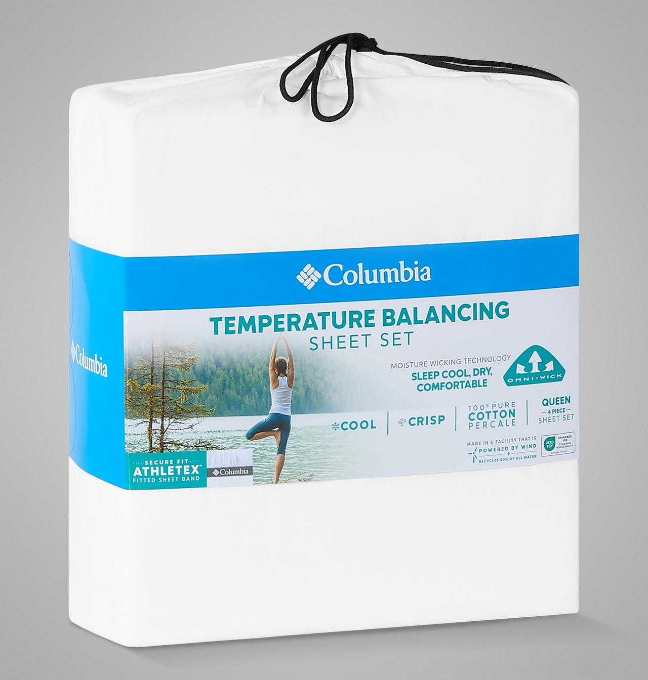 Omni-Wick™ Cotton Percale Sheet Set - King 2