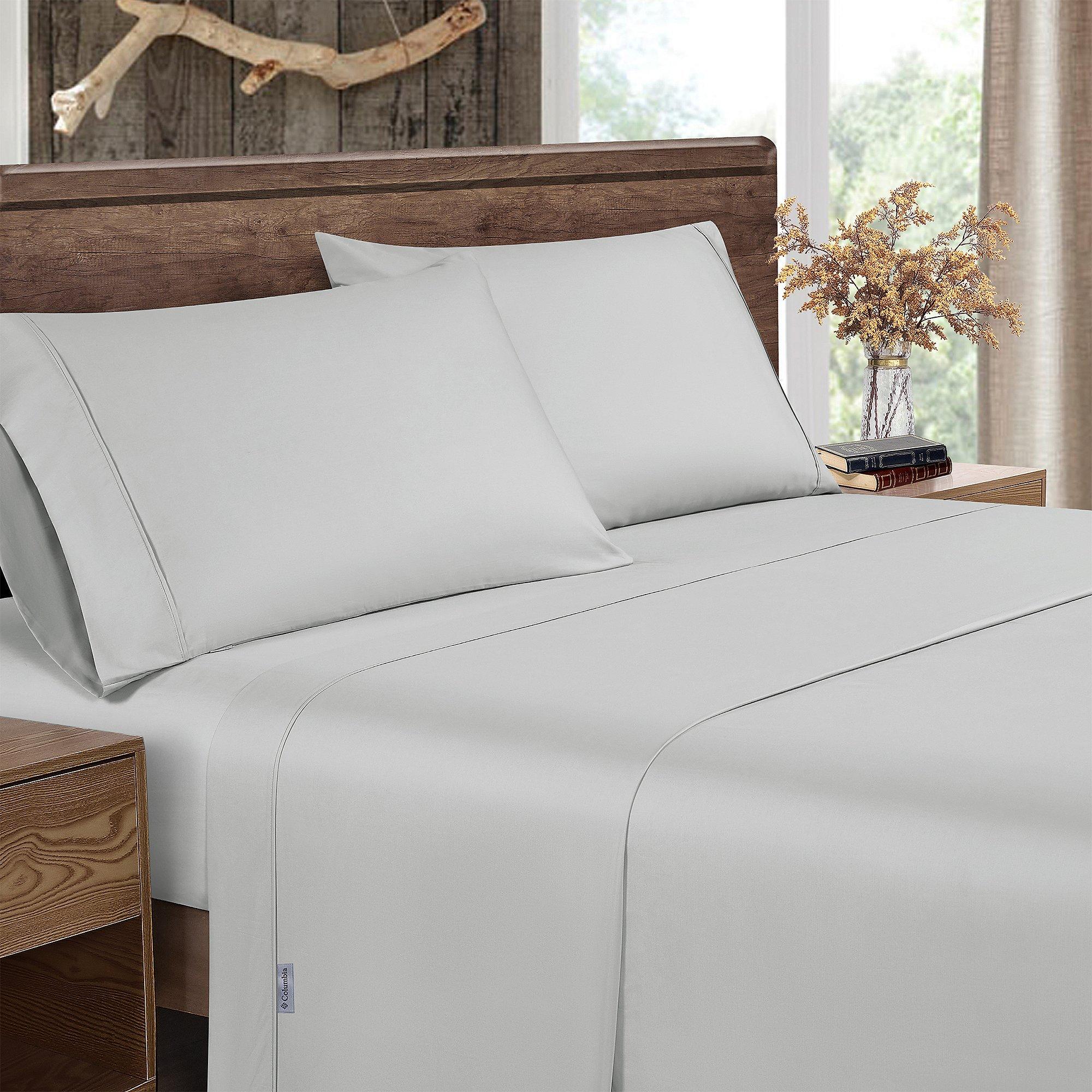 Columbia Omni-Wick  Cotton Percale Pillowcase - King-