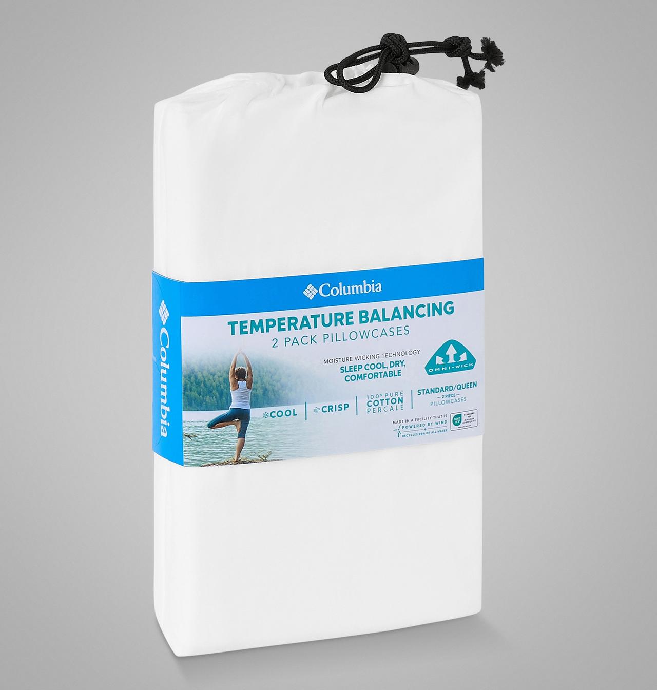 Omni-Wick™ Cotton Percale Pillowcase - King 2