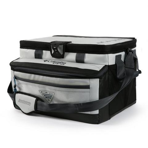 Сумки Columbia PFG Brewha Family Size Zipperless Hardbody® Thermal Pack - 58-Can Capacity, цвет: Холодный серый