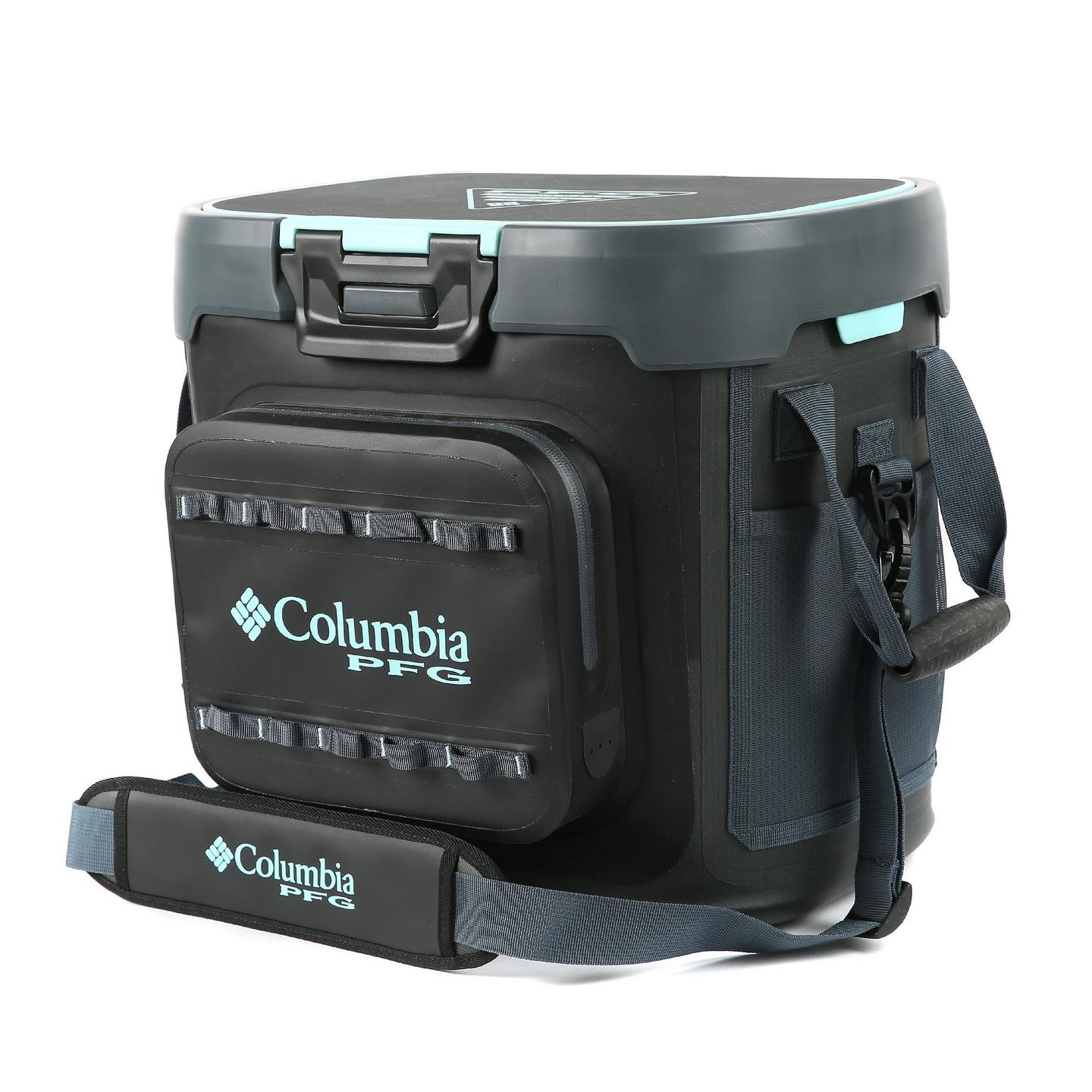 Сумка Columbia PFG Welded Leak Proof High Performance Cooler - 36-Can Capacity, цвет: Чёрный — фото 3