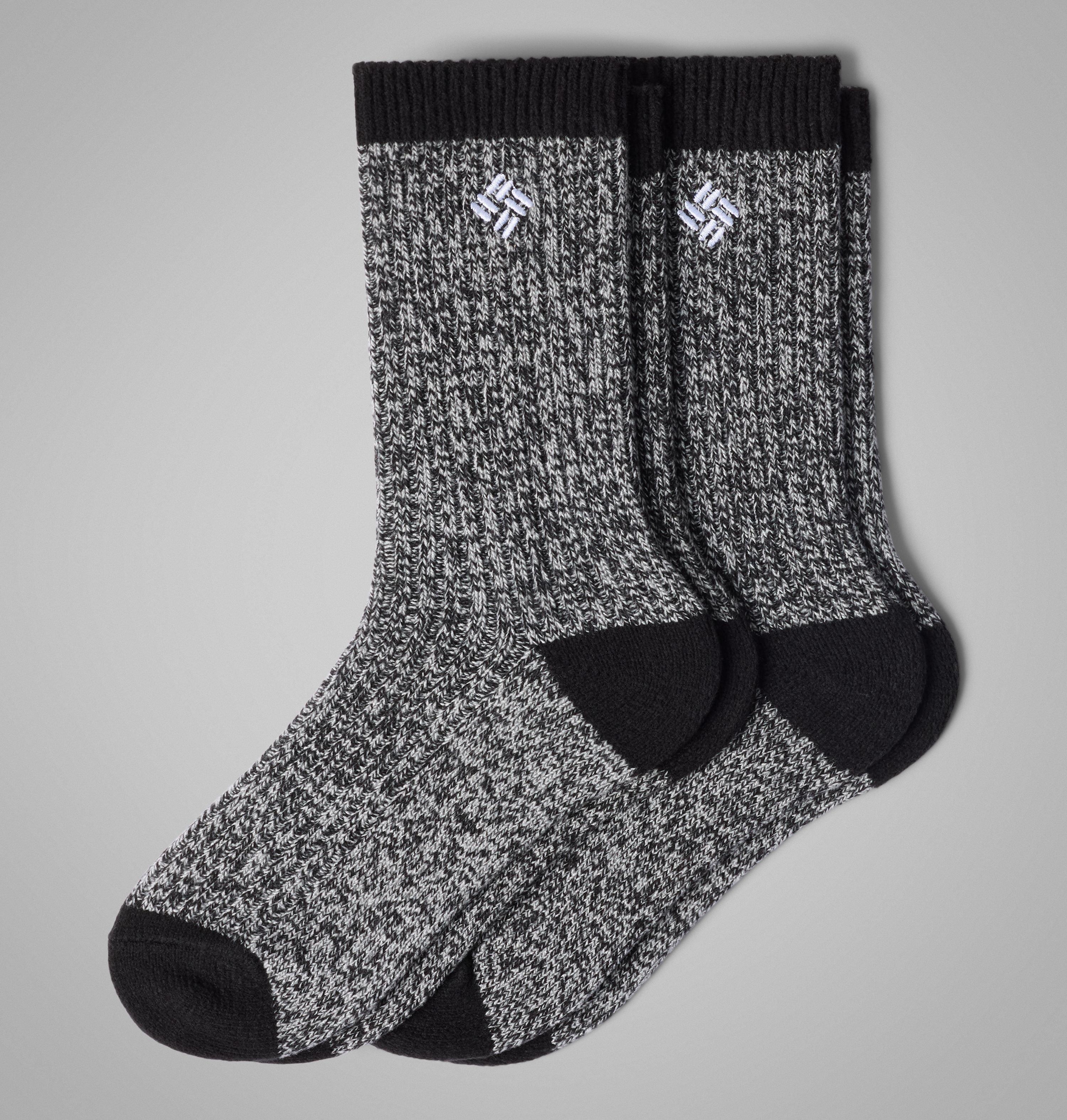 Columbia Women's Super-Soft Rib Crew Sock - 2 Pack-