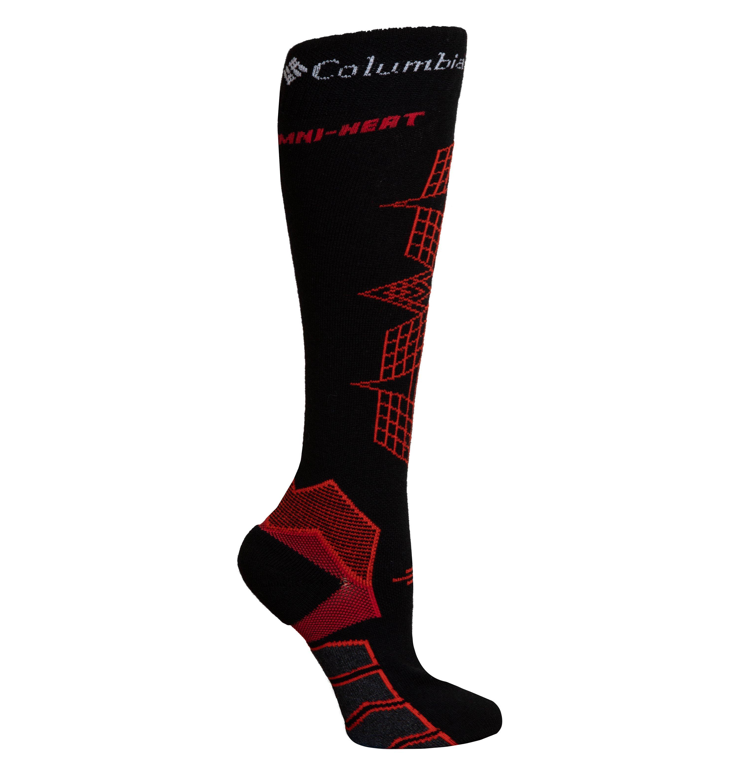 Omni-Heat Ski Over-the-Calf Optical Grid Medium Weight Socks 1