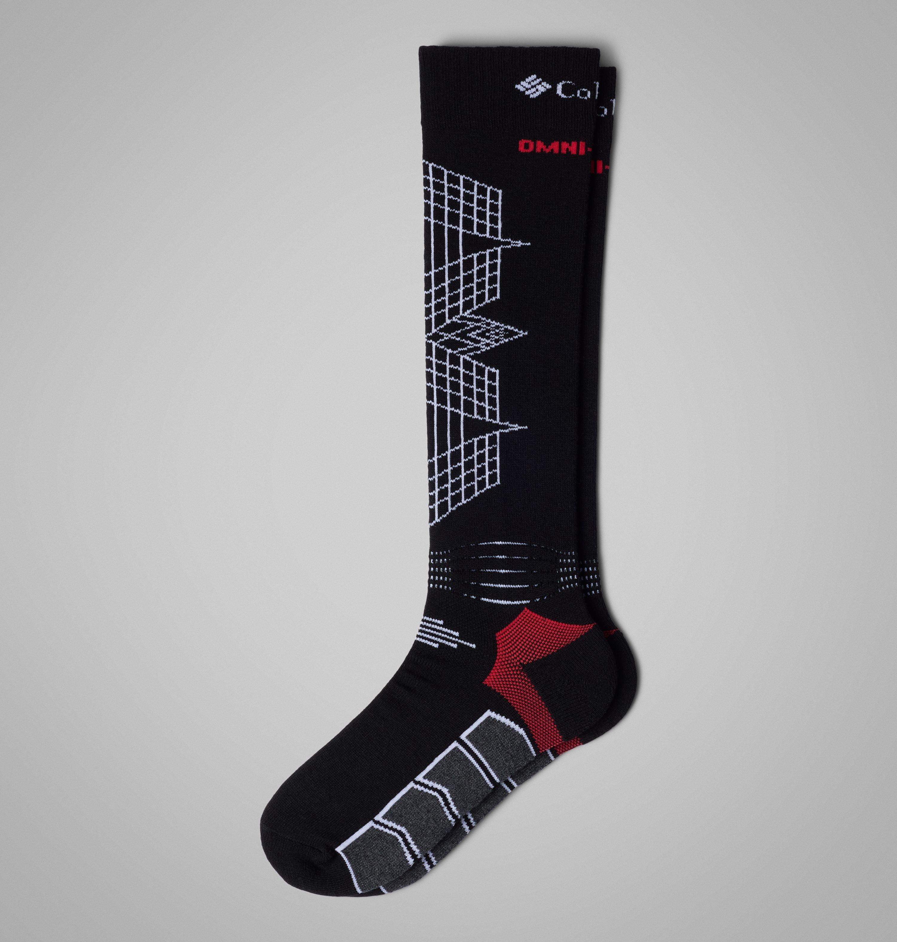 Omni-Heat™ Ski Over-the-Calf Optical Grid Medium Weight Socks