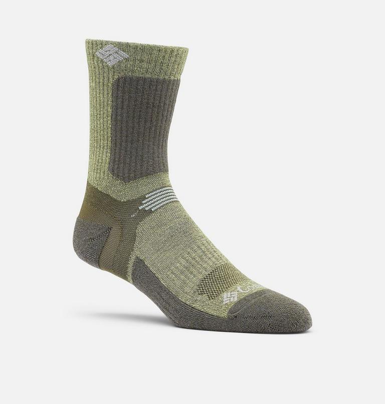 Unisex Light Weight Short Crew Sock, Color: Grey, image 1