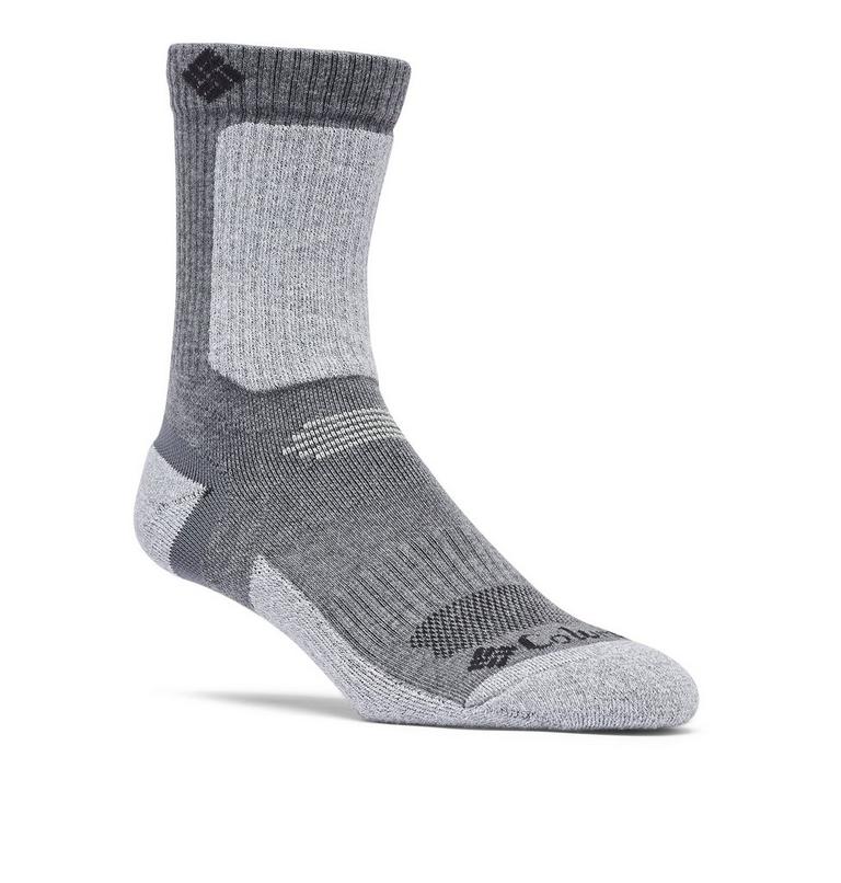 Unisex Light Weight Short Crew Sock, Color: Charcoal, image 1