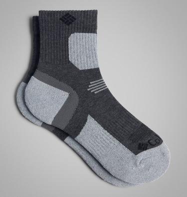 Crop Crew Hiking Lightweight Sock, Color: Charcoal, image 1