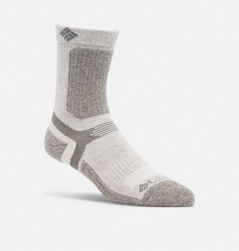 Calcetines de peso medio para senderismo y trail Short Crew Unisex, Color: Brown, image 1