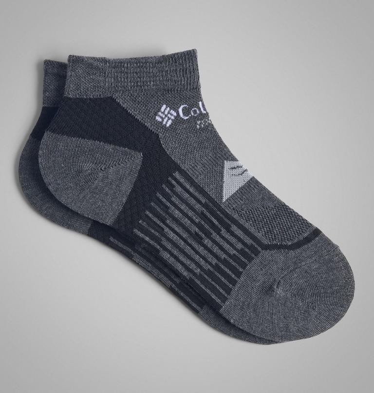 Unisex Optical Lines Running Low-Cut Lightweight Sock, Color: Charcoal, image 1