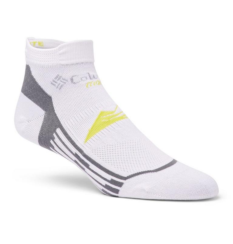 Unisex Optical Lines Running Low-Cut Lightweight Sock, Color: White, image 1