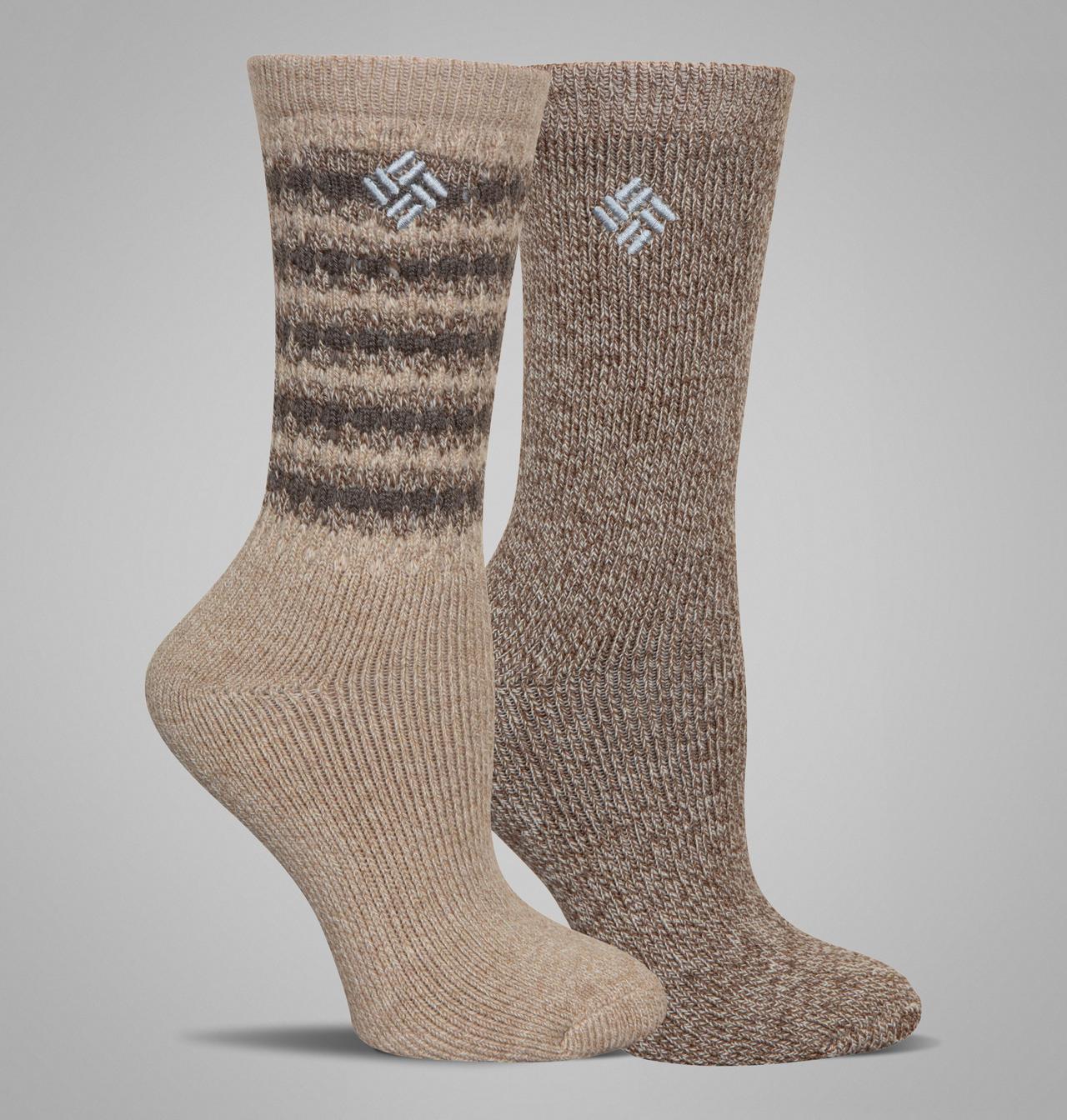 Women's Texture Wool Crew Sock 2PK 2