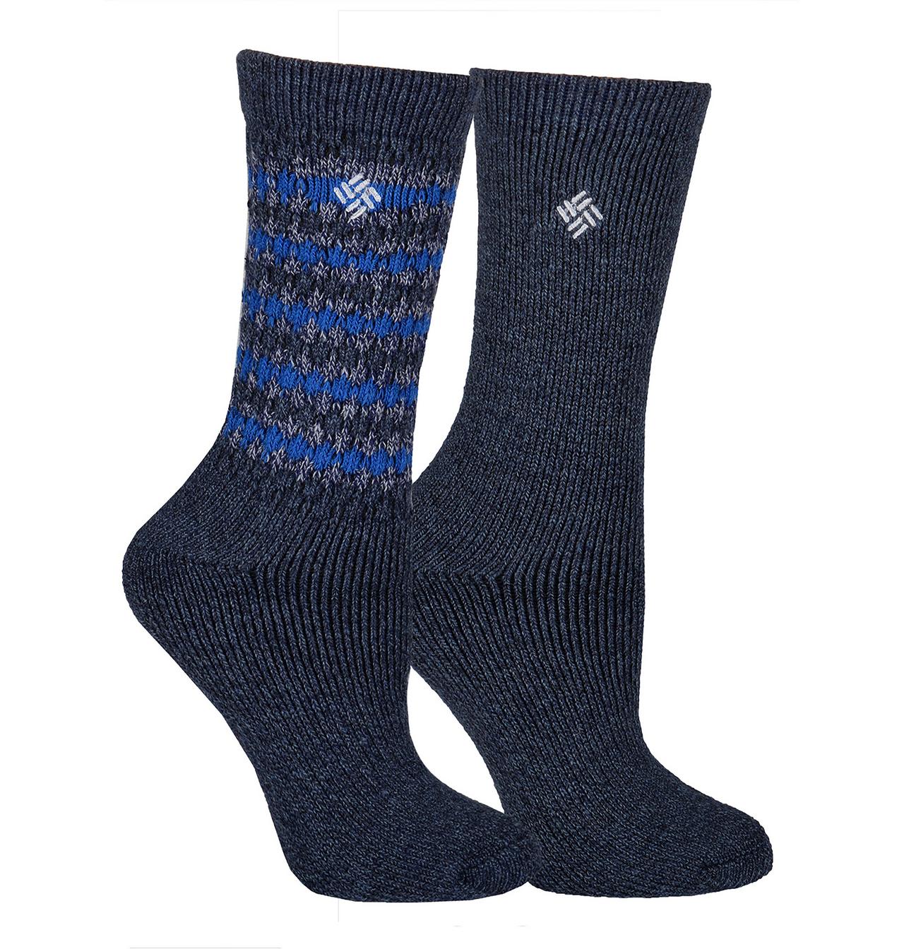 Women's Texture Wool Crew Sock 2PK 1