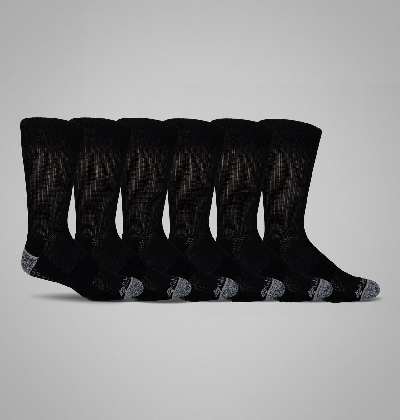 Crew 6PK pour hommes avec chaussettes piqué 1