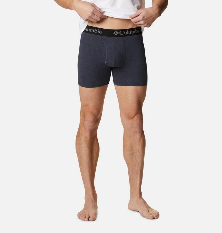 Men's Tri Blend Boxer Briefs 3, Color: India Ink, image 2