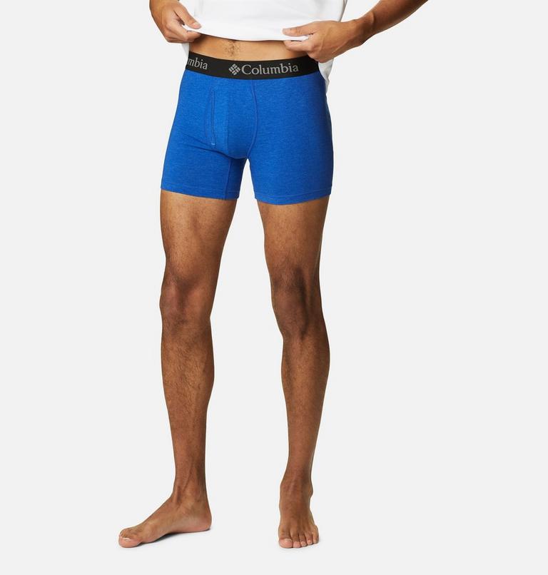 Men's Tri Blend Boxer Briefs 3, Color: MOUNTAIN RED, image 6