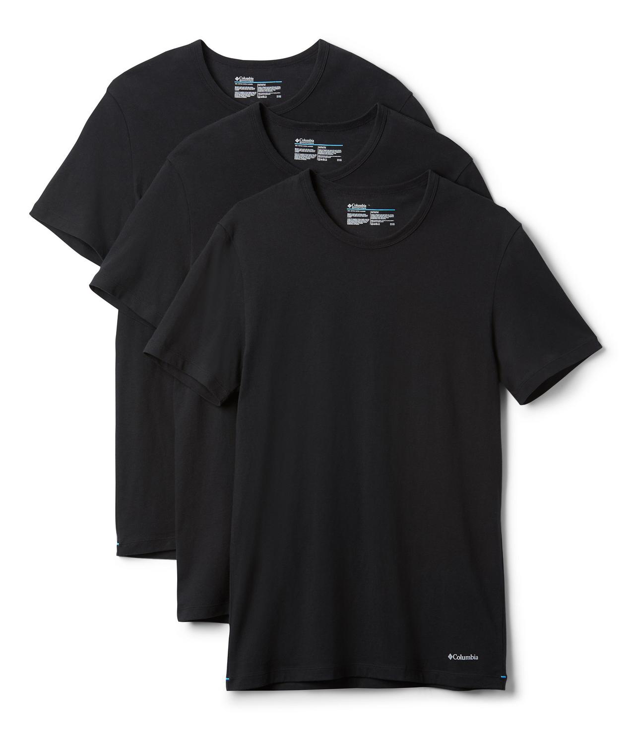 Men's 3 Pack Crew Neck Tee Classic Fit | 010 | S 1
