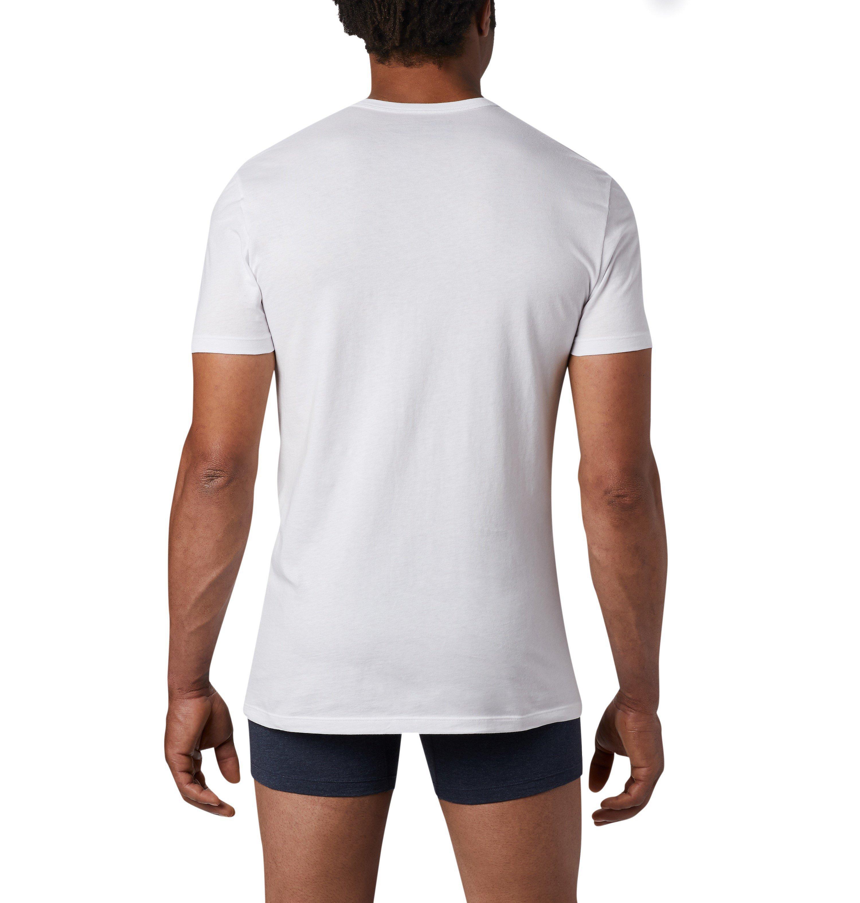 Men's 3 Pack Crew Neck Tee Classic Fit | 100 | XL 3