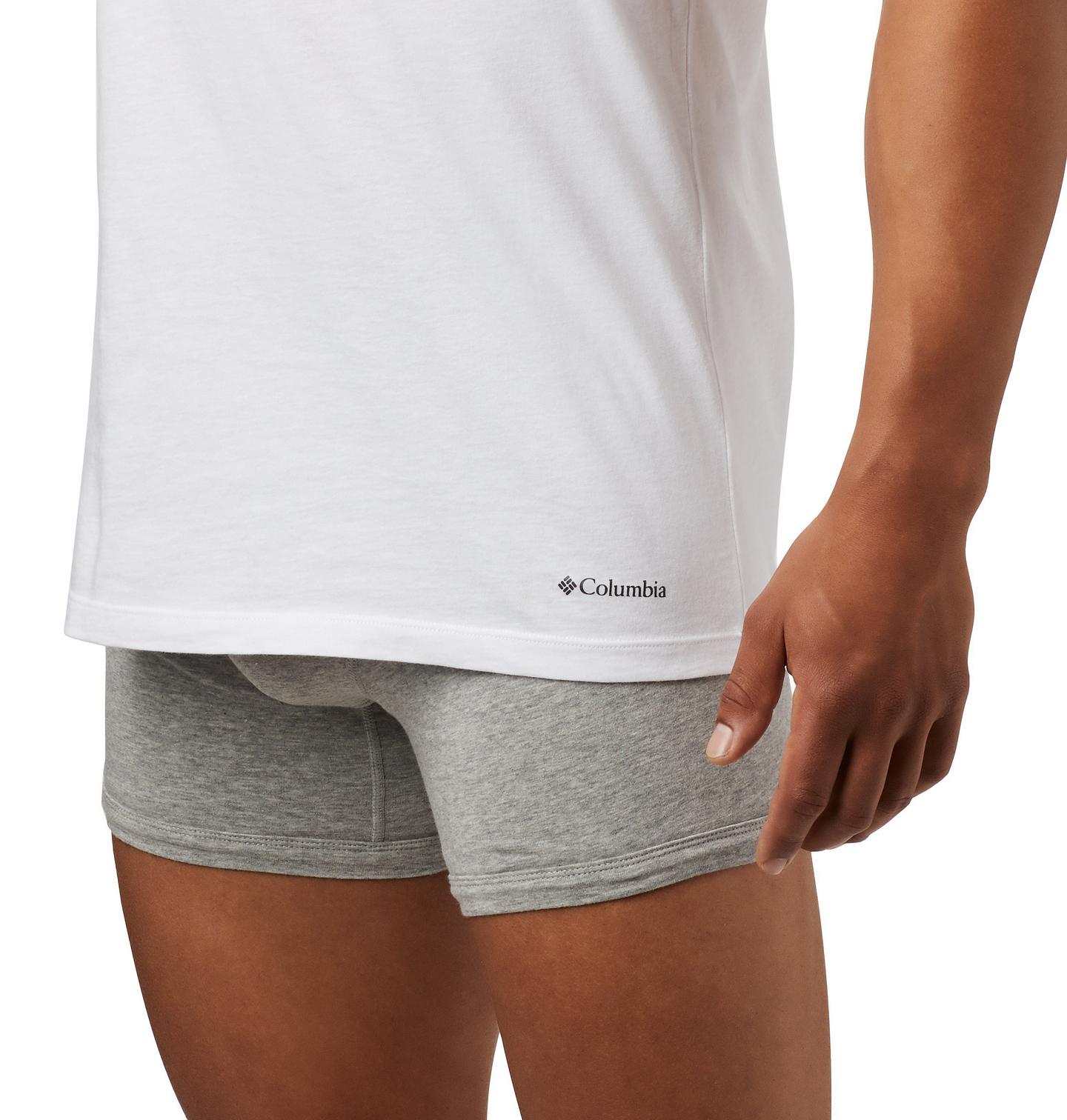 Мужские футболки Columbia 3 Pack V-Neck Tee Classic Fit, цвет: Белый — фото 4