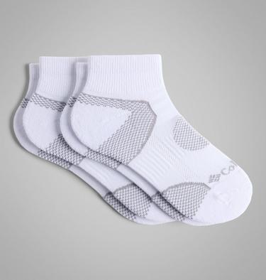 Women's Balance Point Quarter Socks - 2pk, Color: White, image 1