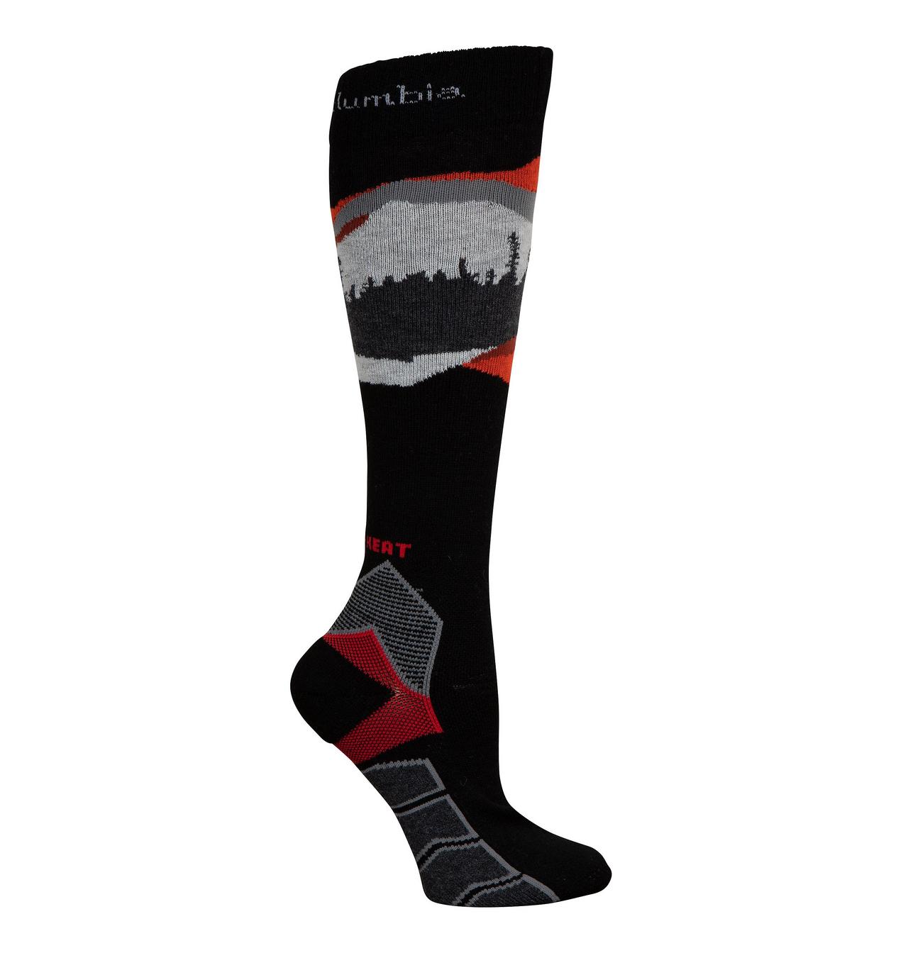 Omni-Heat NW Mountain Range Midweight Ski Sock 1