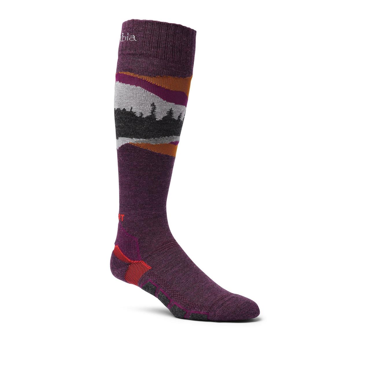 Omni-Heat NW Mountain Range Midweight Ski Sock 1