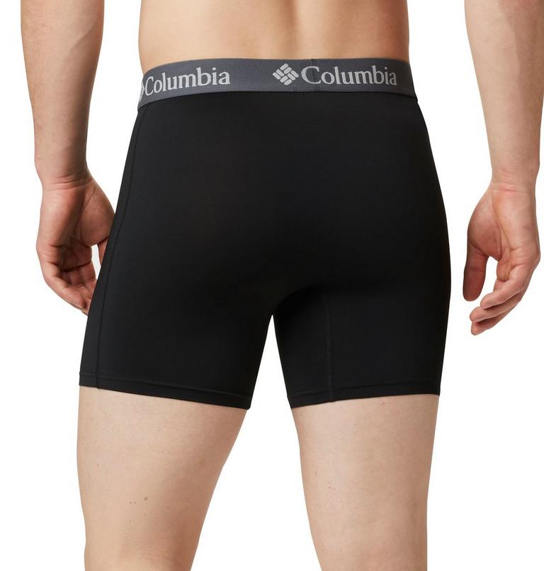 Men's Poly Stretch Boxer Briefs - 3 Pack, Color: Black, image 2