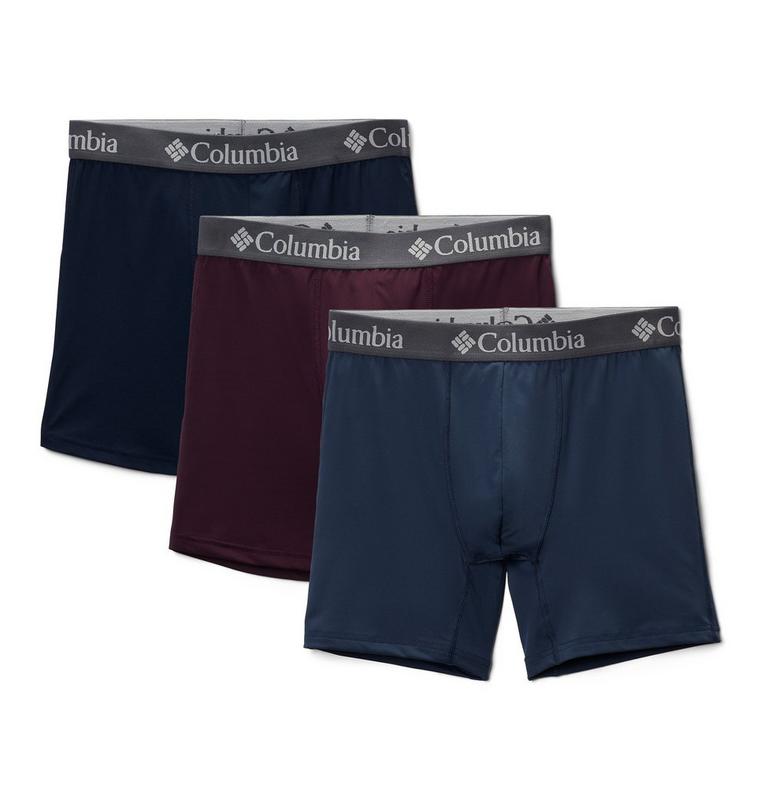 Bóxeres brief de poliéster elástico para hombre - 3 unidades, Color: Multi Asst, image 1
