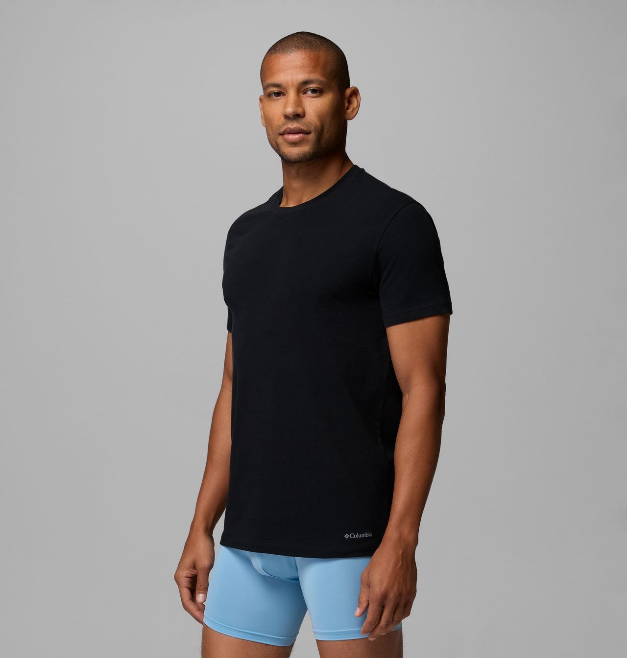 Men's Performance Cotton Stretch Crew - 3 pack | 010 | M 4